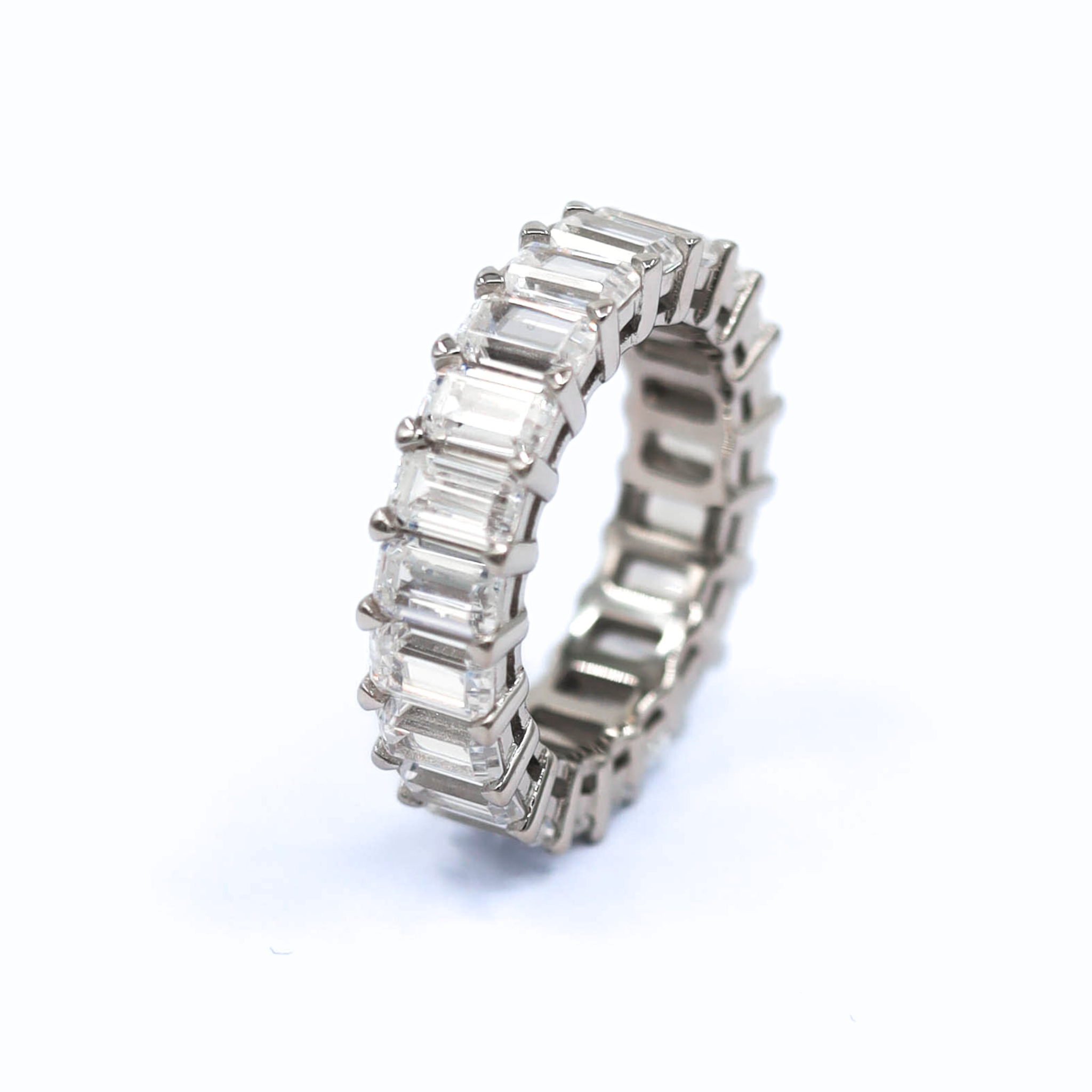 Crystal Garden Silver Ring - sterling silver ring