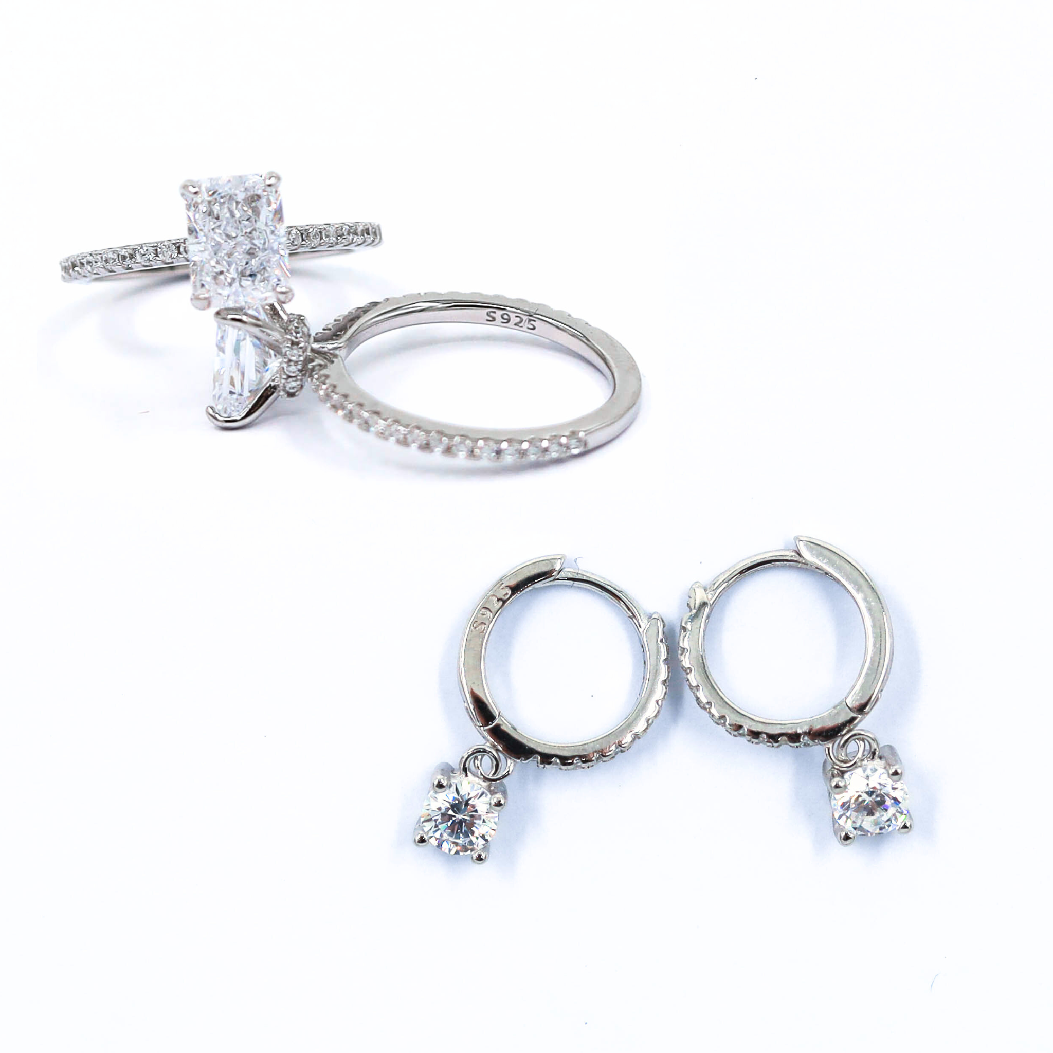 Set Belle Lune - Anello e Orecchini