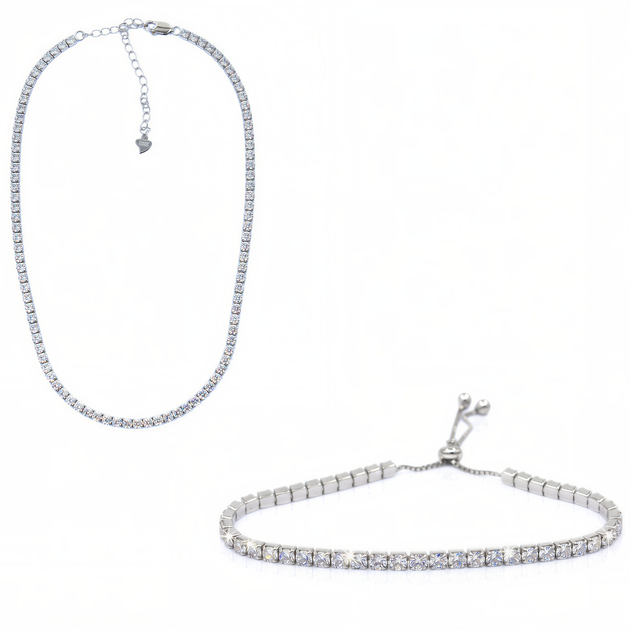 Tennis Dream - Bracelet and Necklace