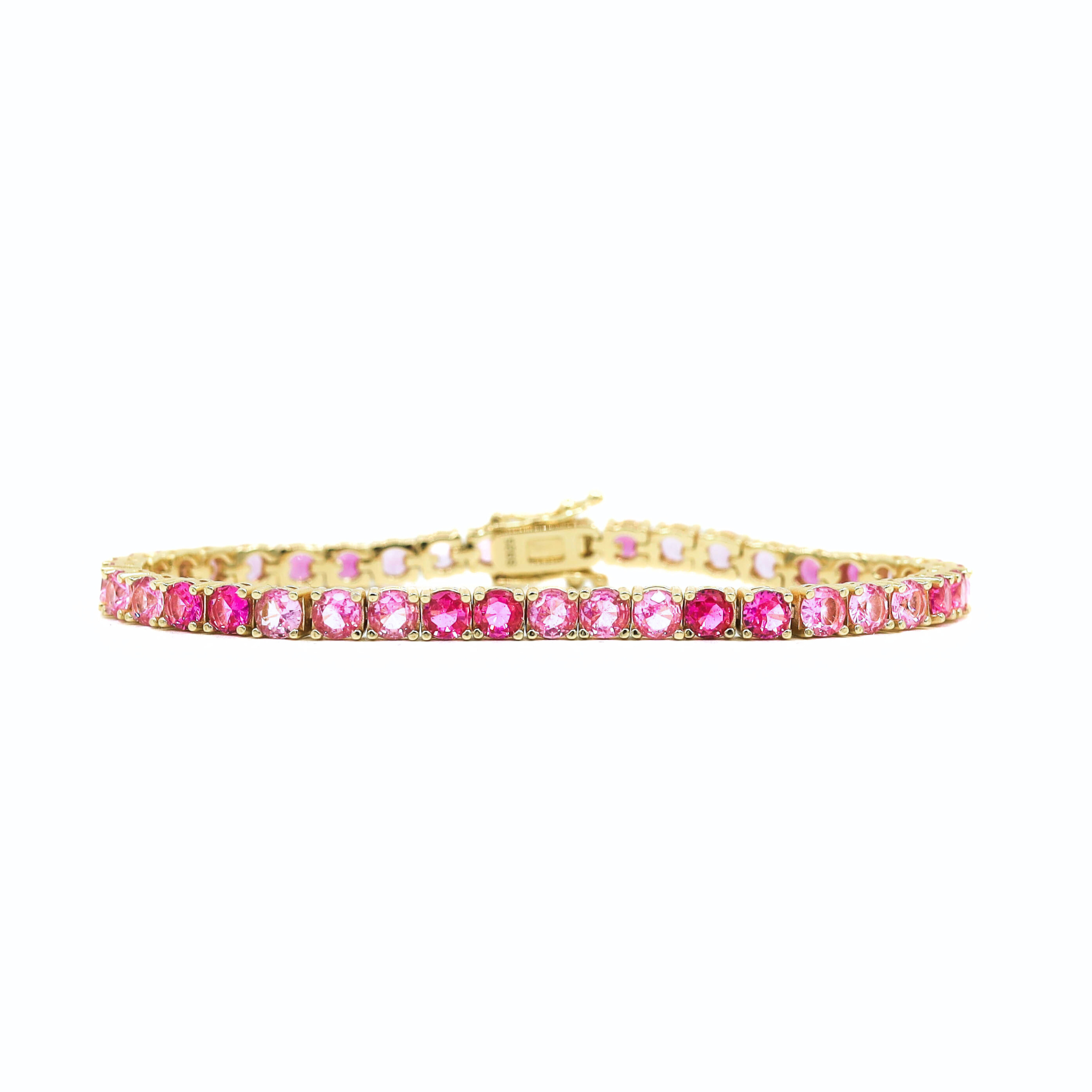 Bracciale Tennis Eterna in Rosa