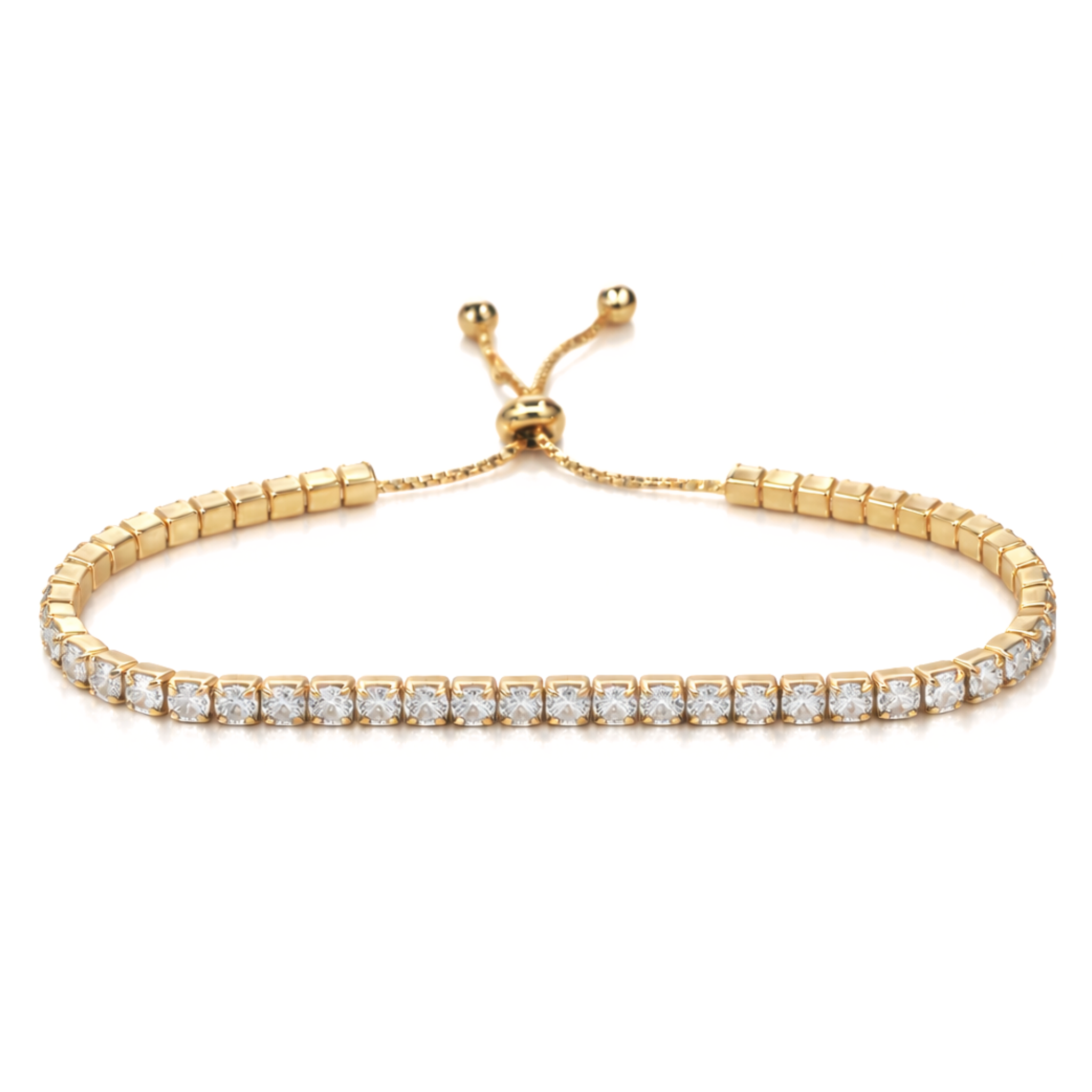 Tennis Bracelet Bijou in Gold