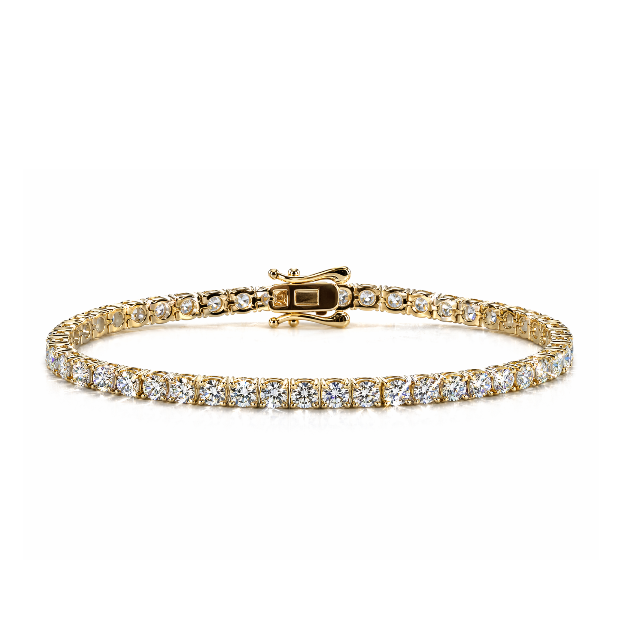 Tennis bracelet Astra in gold