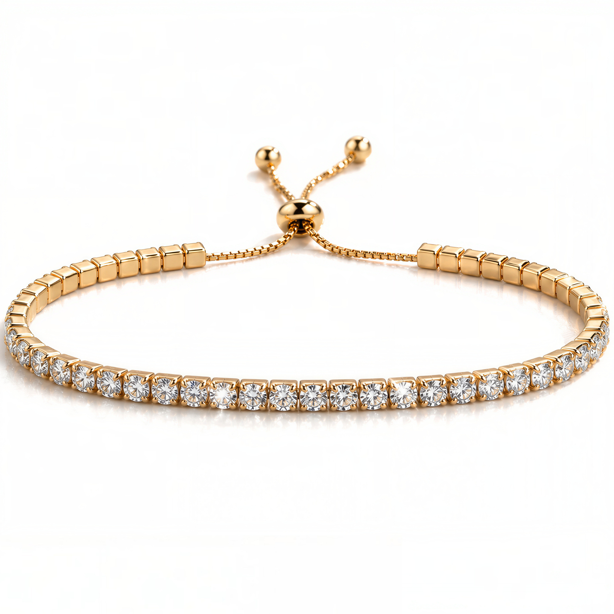 Tennis Bracelet Bijou in Gold