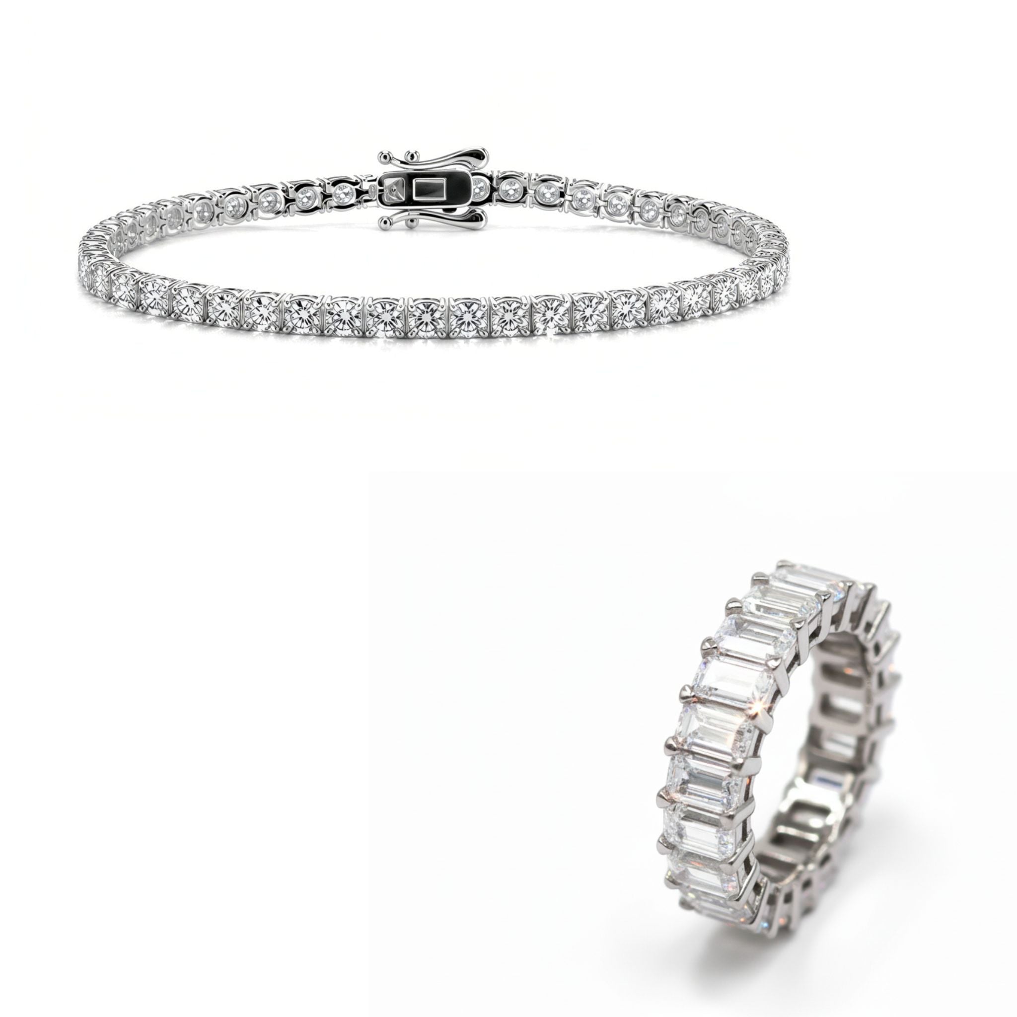 The Astra set in silver