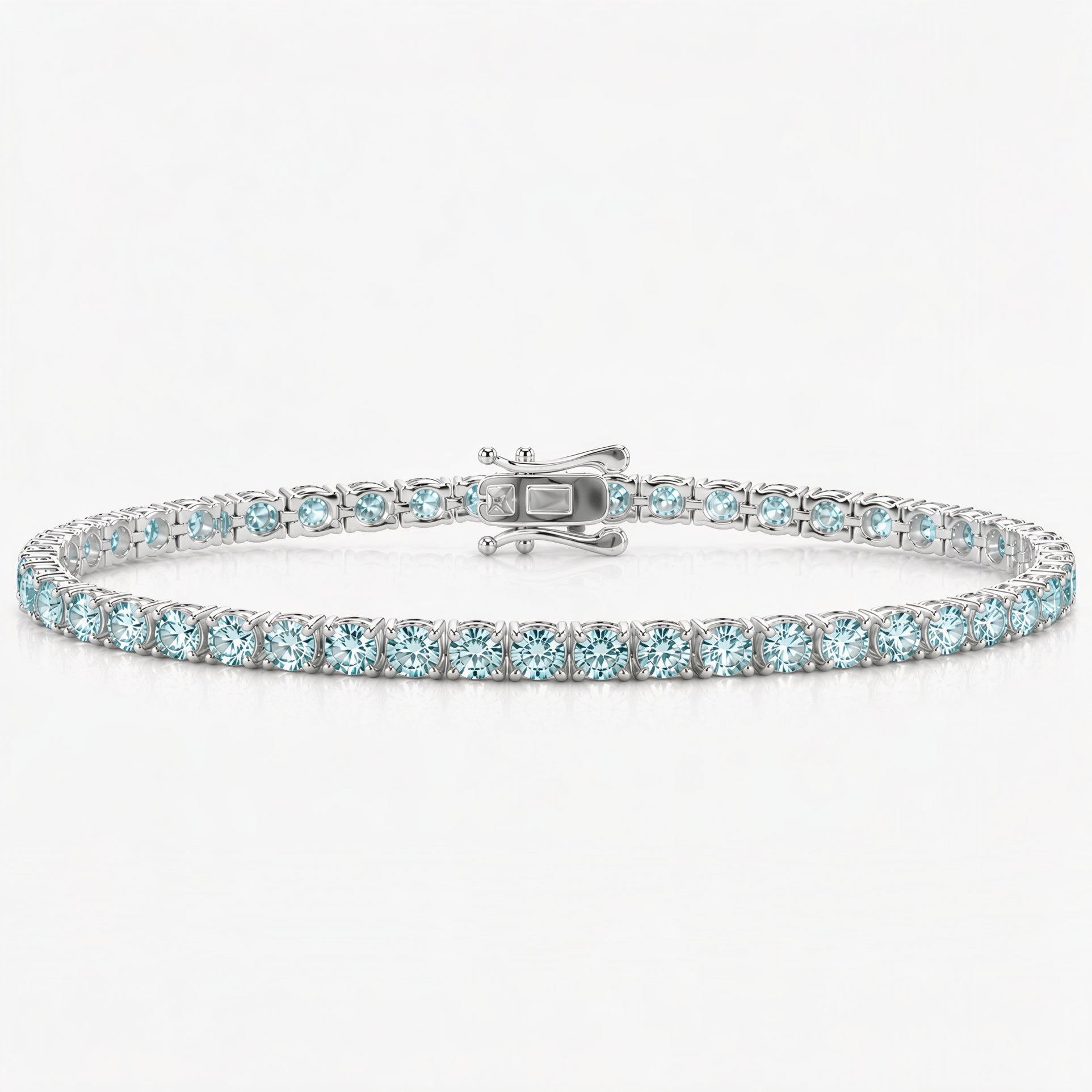 Тенис гривна Meriam в сребърно