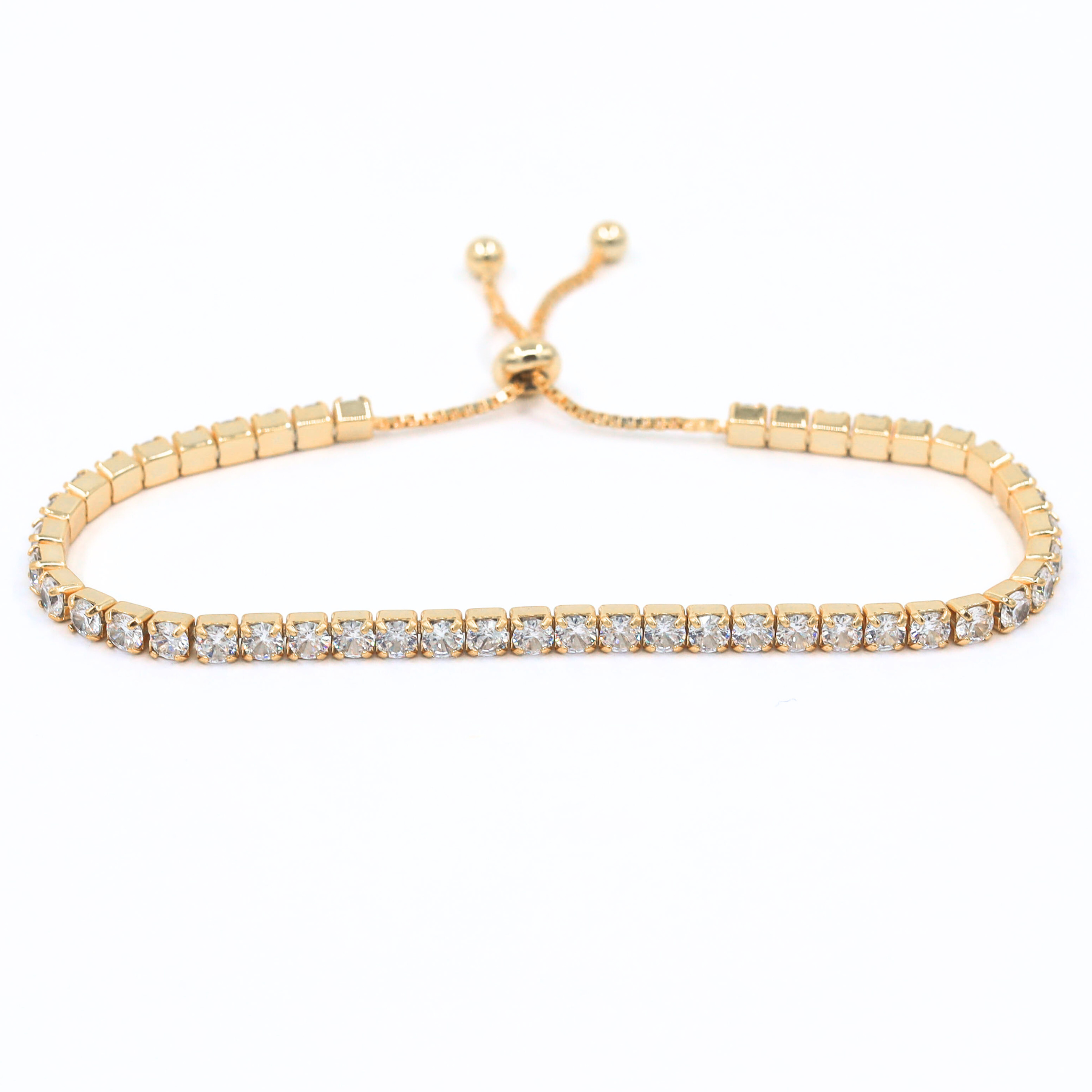 Tennis Bracelet Bijou in Gold