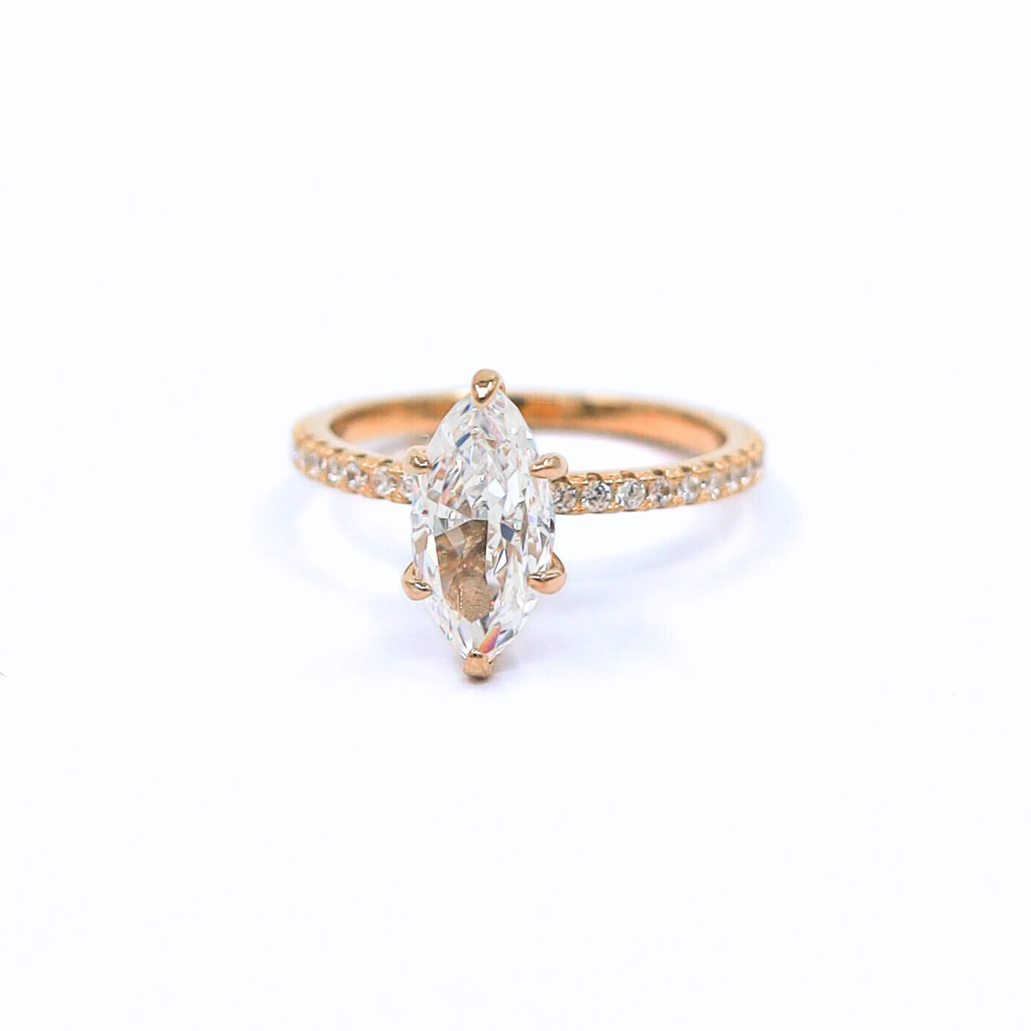 Kapi Marquise Cut Ring In Gold