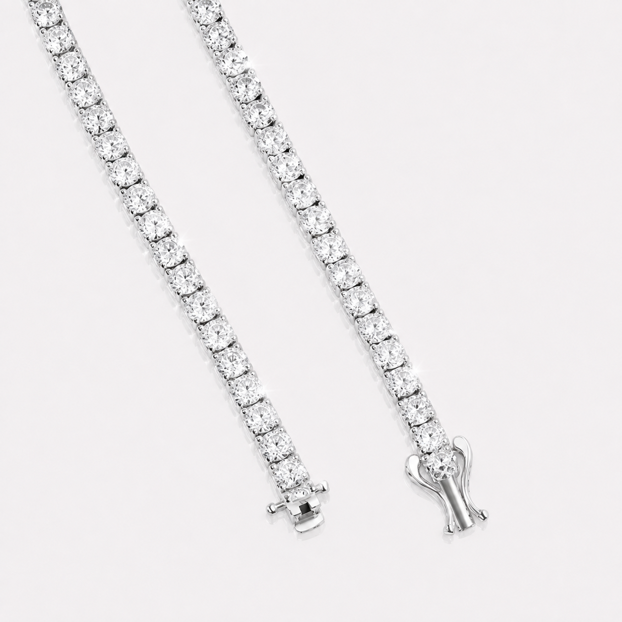 Tennis necklace - 4mm