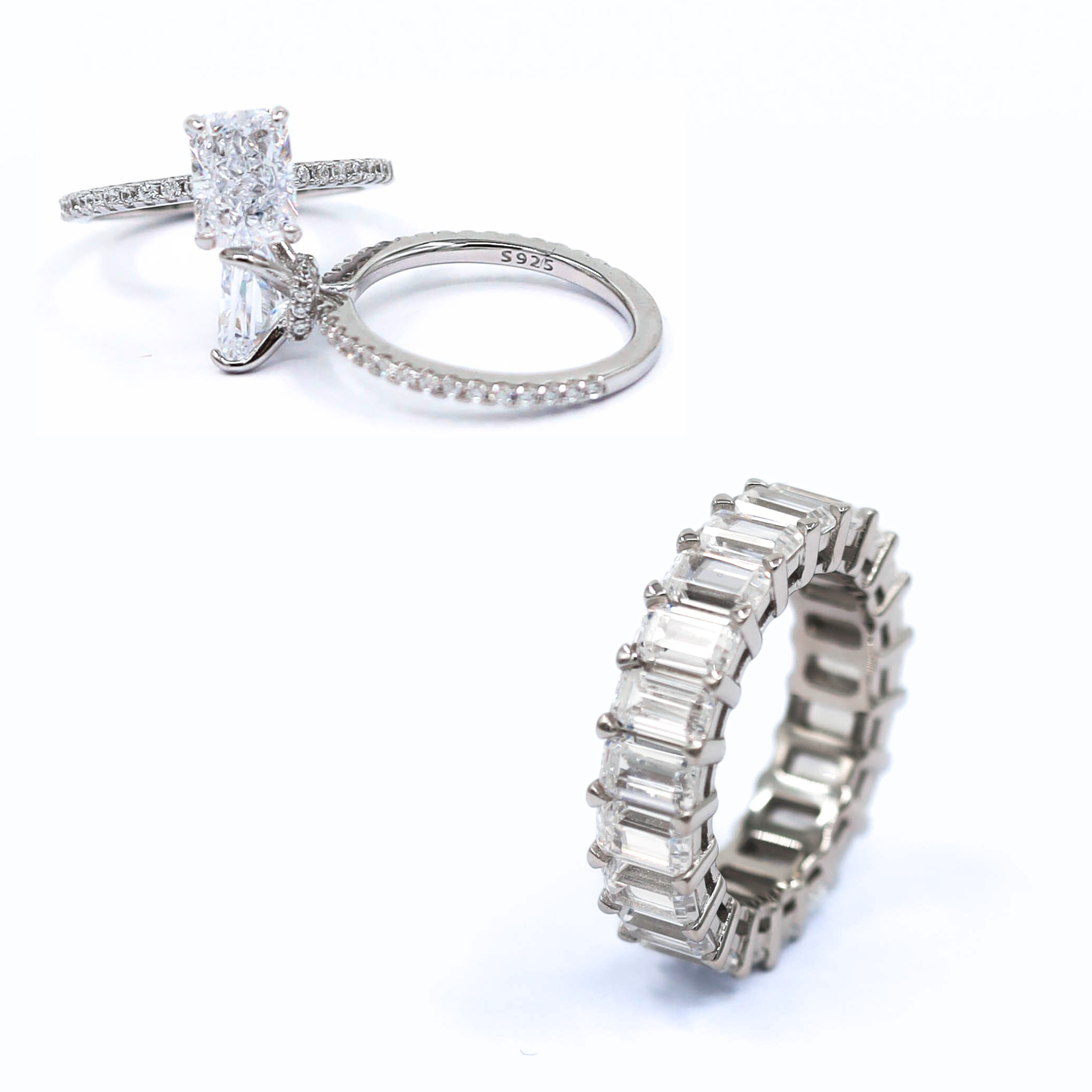 Crystal Kapi Set - Two Rings