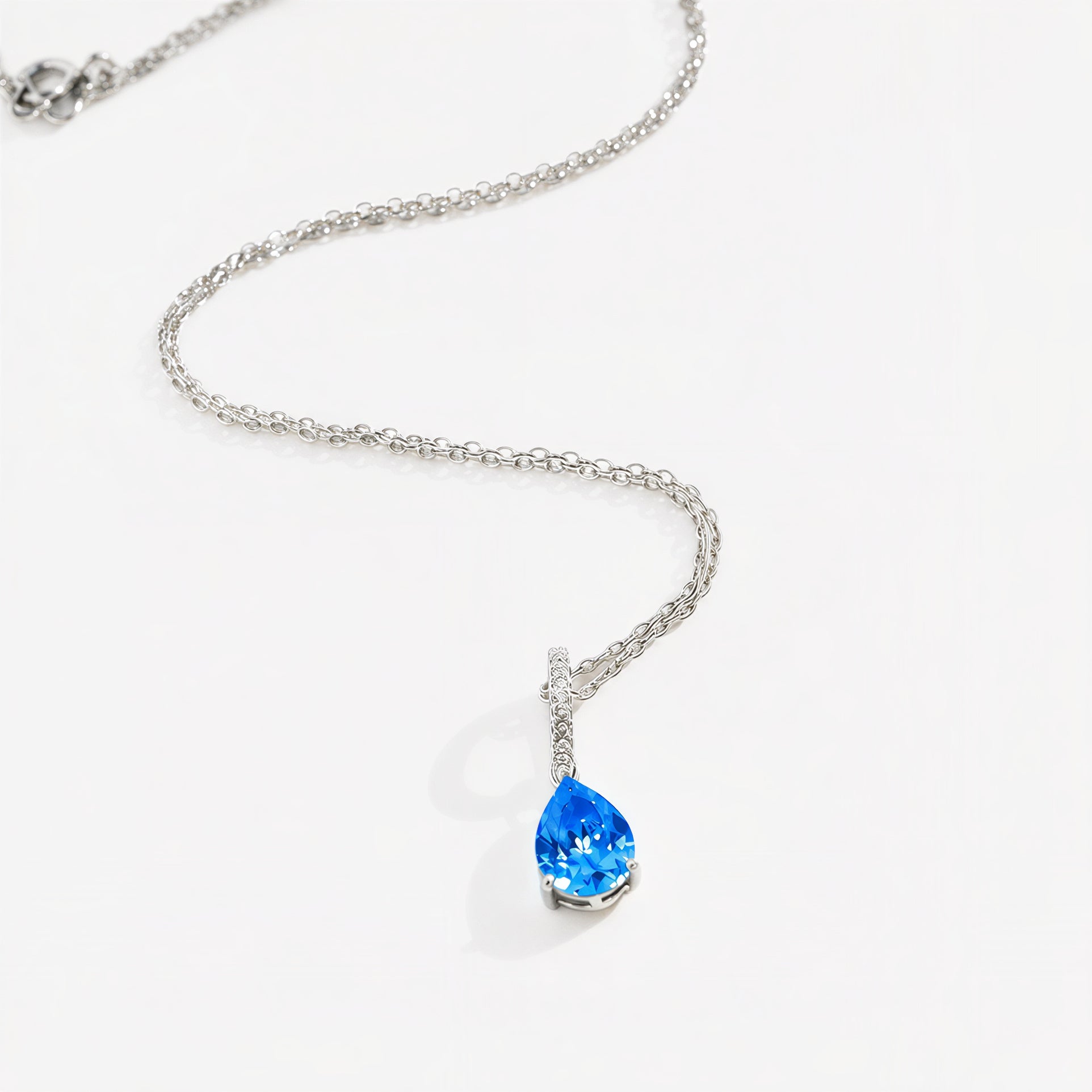 Lost Princess Necklace in Blue