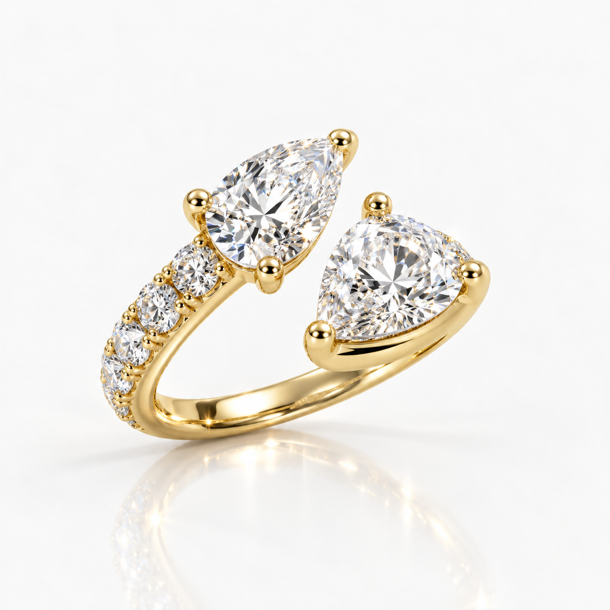 Diamond Ring Toi et Moi