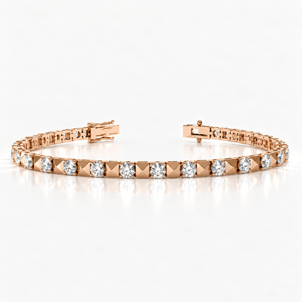Diamond bracelet Lumière