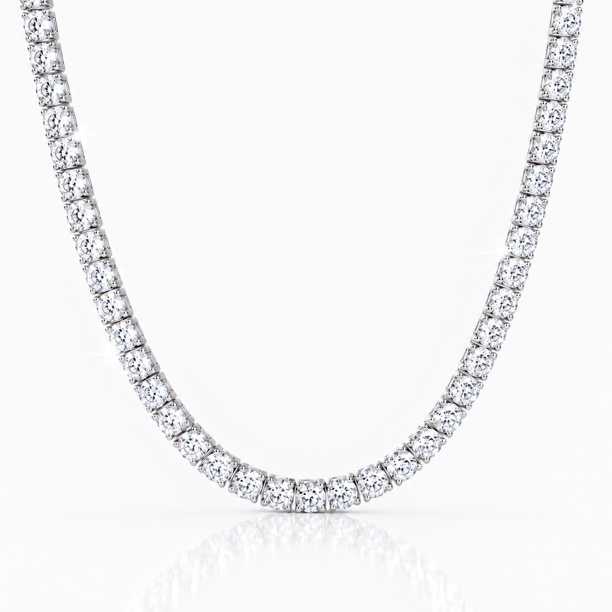 Tennis necklace - 4mm
