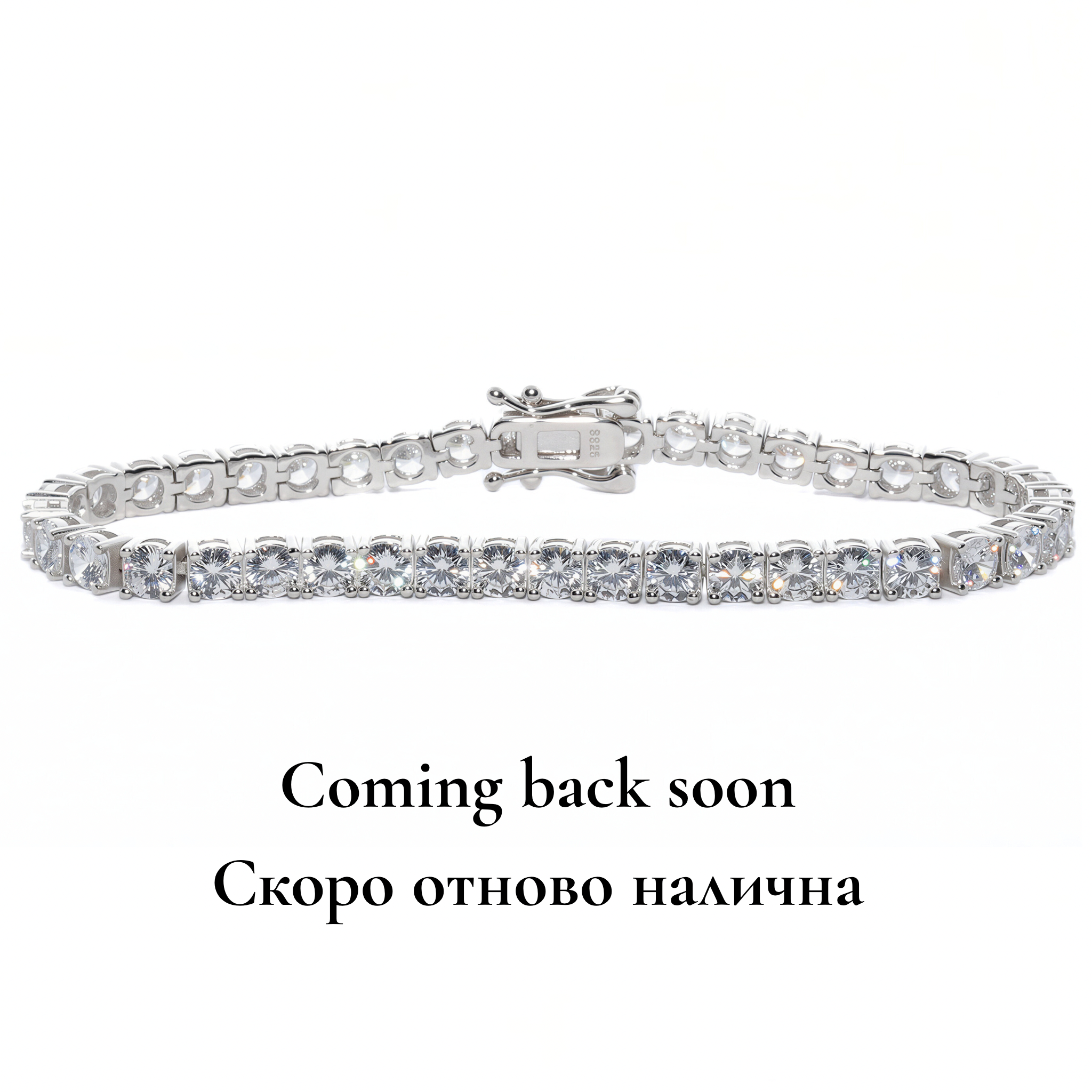 Tennis bracelet Astra in silver