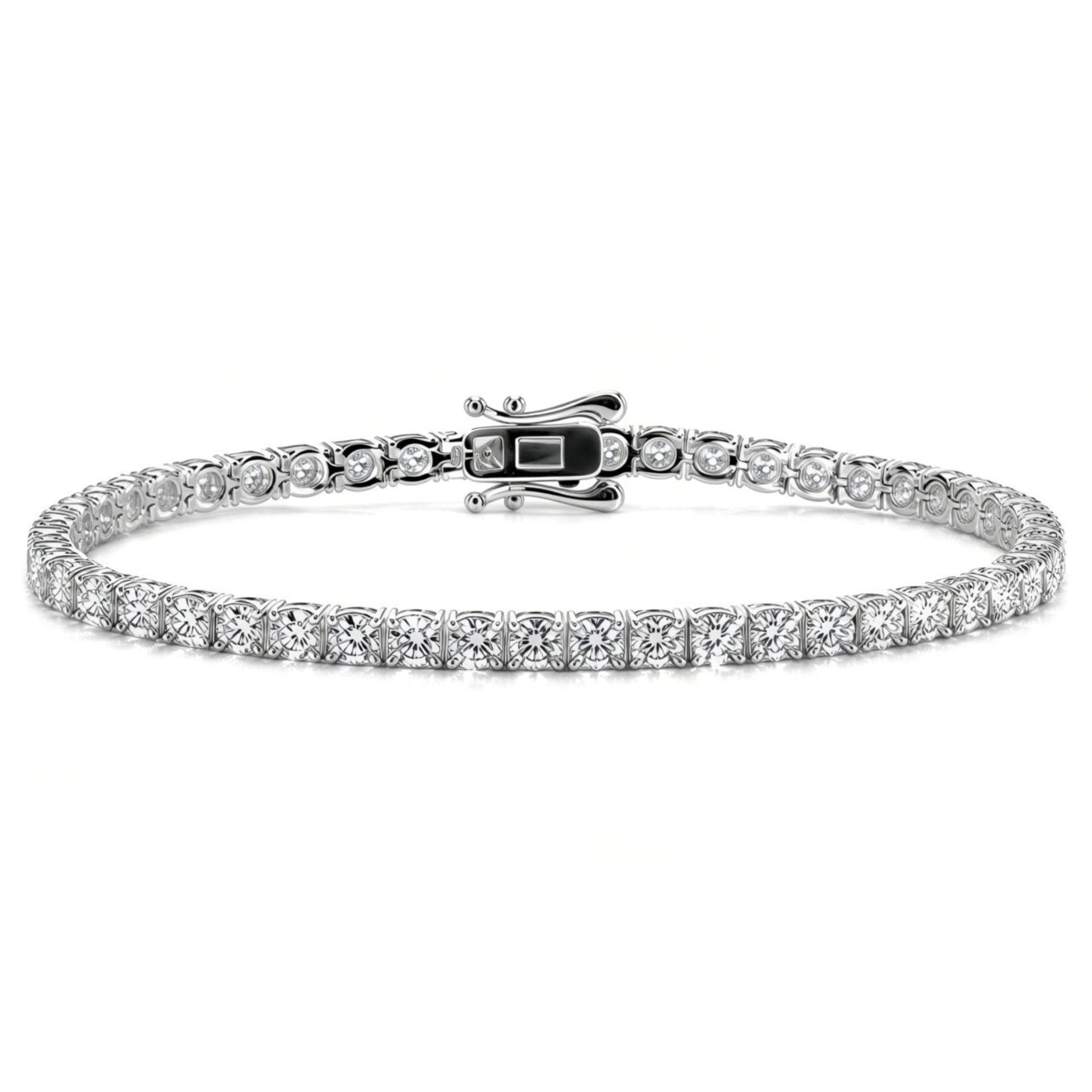 Tennis bracelet Astra in silver