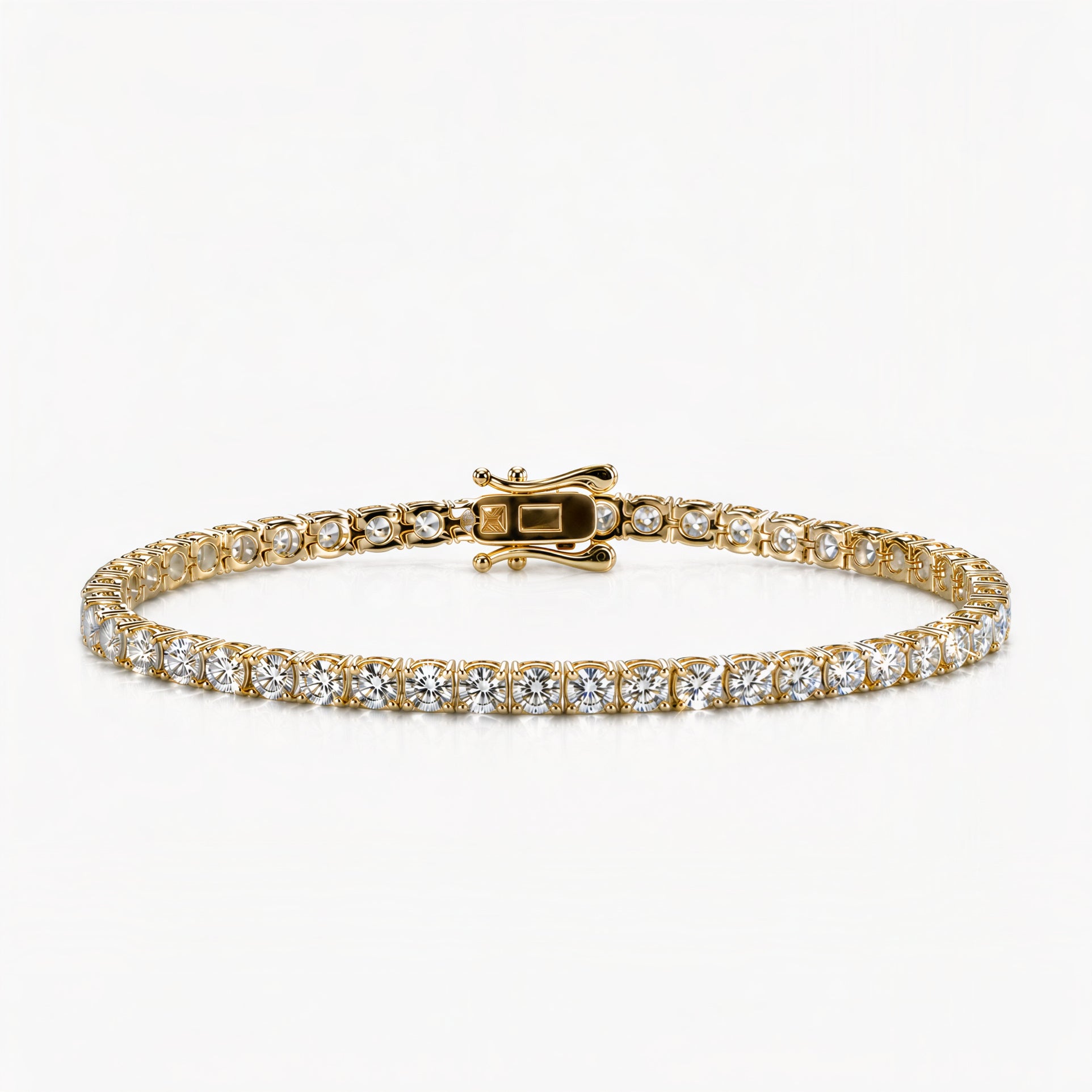 Tennis bracelet Astra in gold