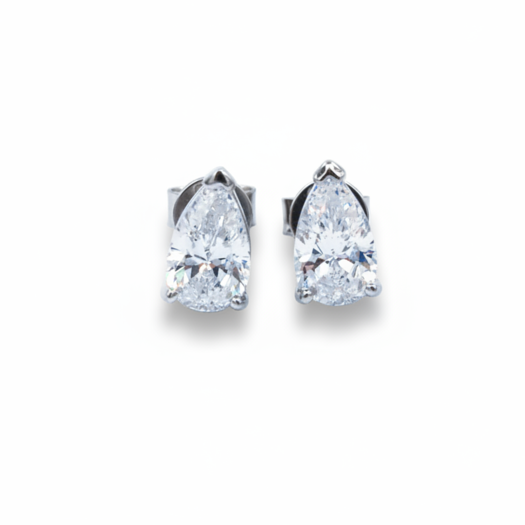 Waterdrop stud earrings